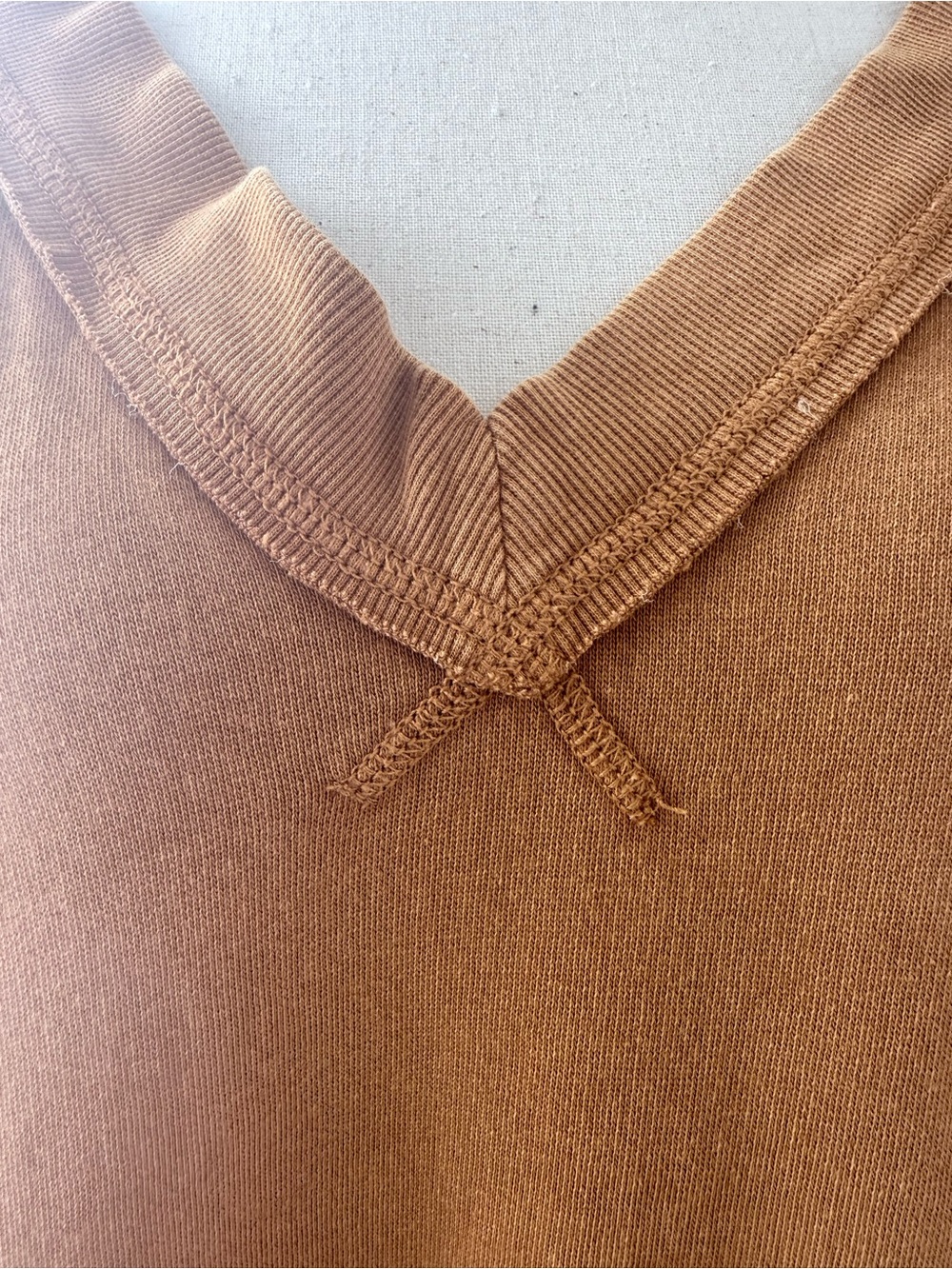 Free People On the Rise Pullover Sweatshirt in Shade Amber - Picture 6 of 12